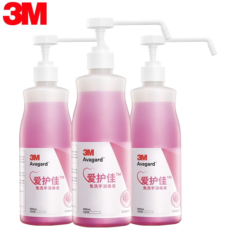 3M愛護佳9250P免洗手消毒液500ml(噴霧泵)圖片1
