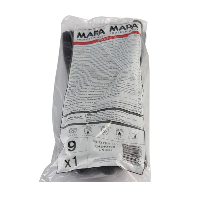 MAPA Neotex340-9氯丁橡膠防化手套圖片2