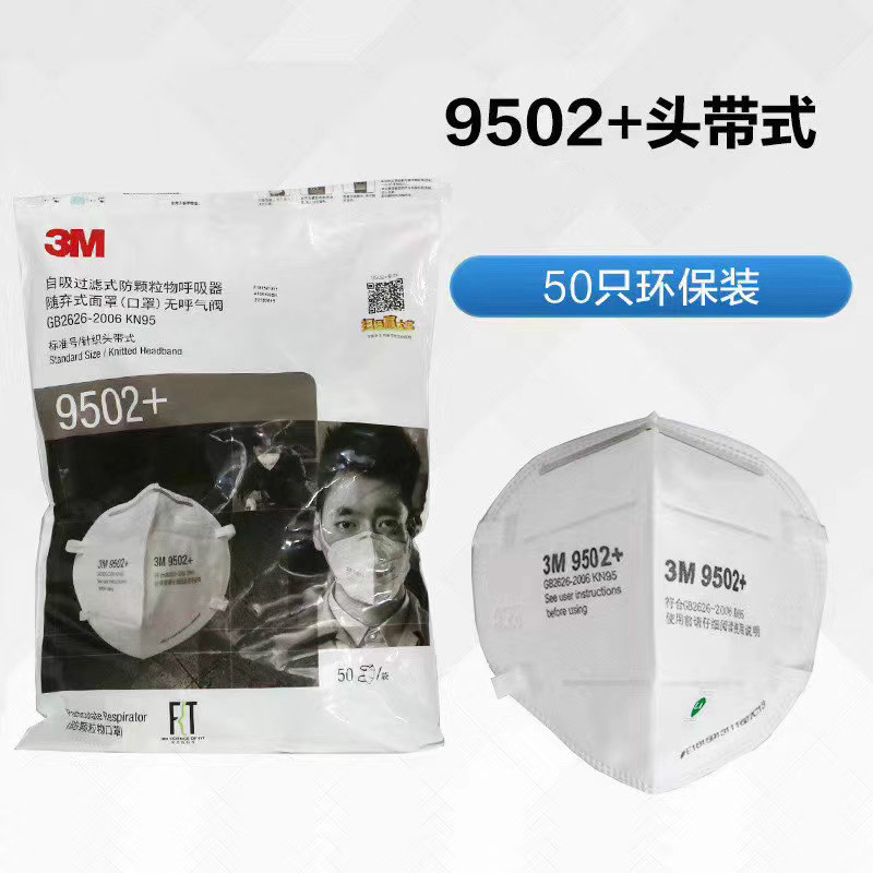 3M9502+KN95防塵口罩(環保裝)圖片4