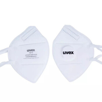 UVEX優唯斯8721210折疊式帶閥KN95防塵口罩圖片4