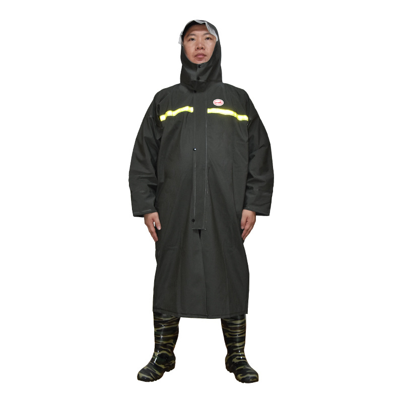 君御SF-45綠反光長雨衣圖片4