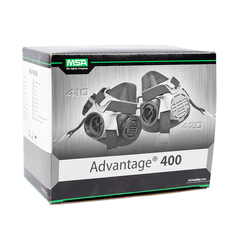 梅思安10146376 Advantage 420半面罩防毒面具中號圖片4