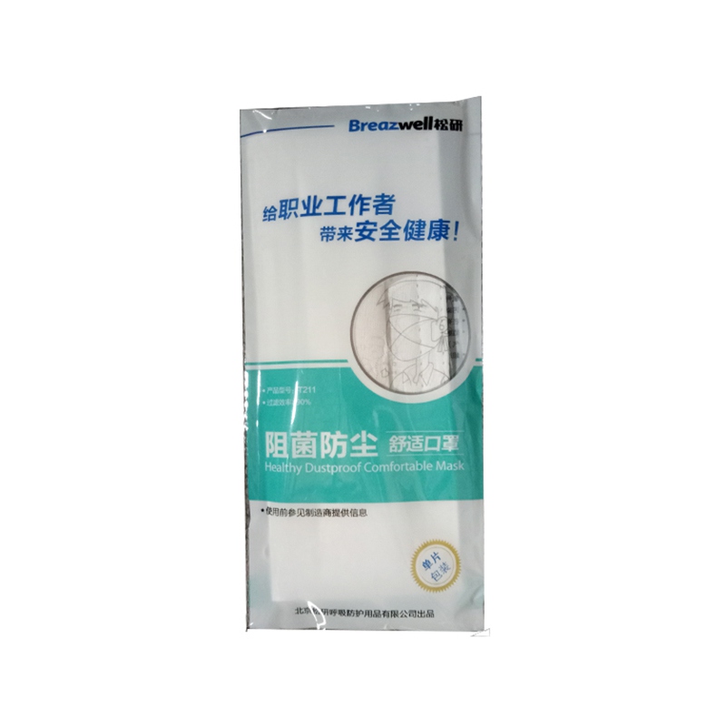 松研T211阻菌防塵口罩圖片3