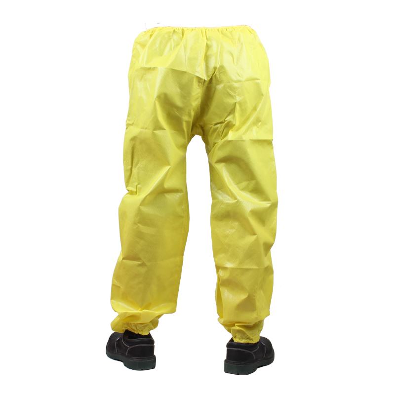 微護佳MC3000 YE30-W-99-301-02黃色防化服褲子圖片4