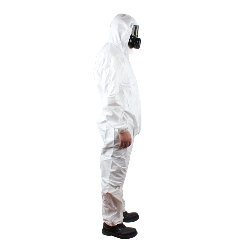 微護佳MG2000白色增強型膠條連體防護服WH20-T-99-111-02圖片2