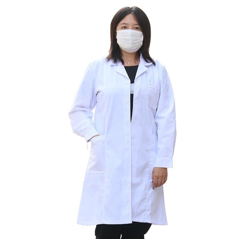 星工XG-DG3實驗室食品衛生長袖白大褂 工作服圖片3