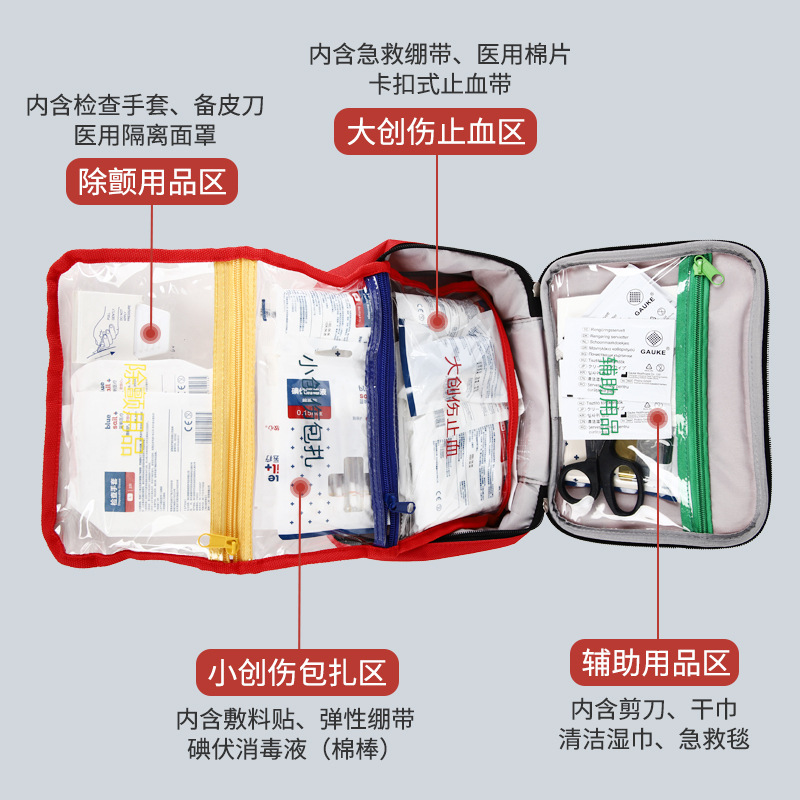 藍帆醫療便攜式止血包扎急救包圖片4