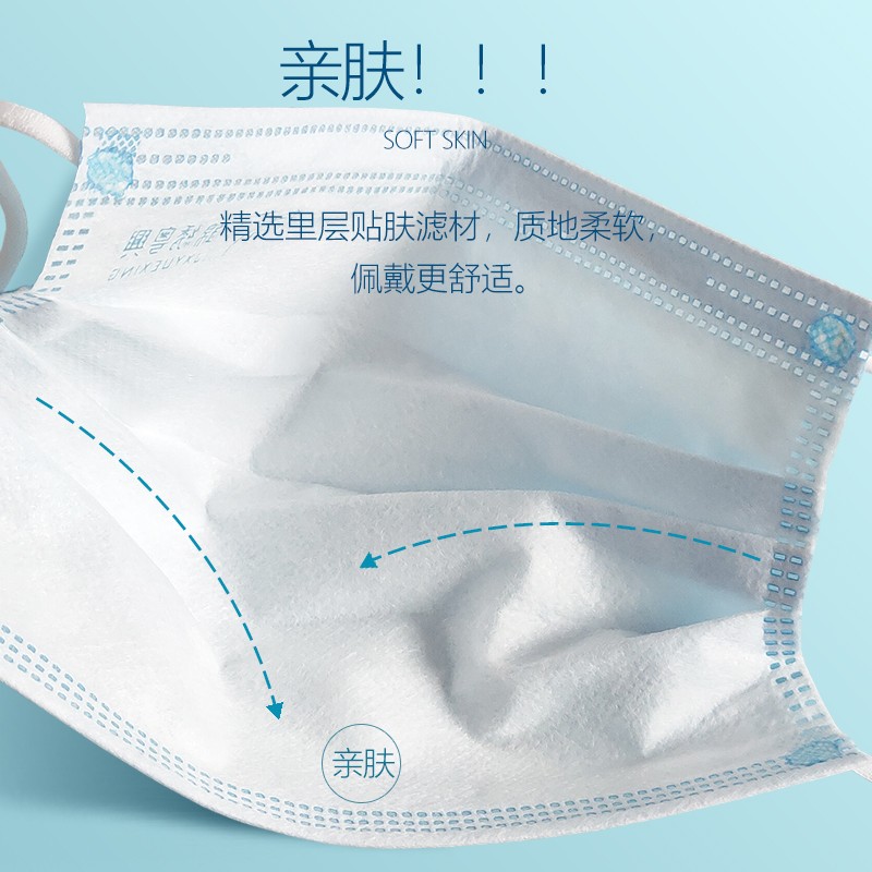 錦繡粵興Y008滅菌醫(yī)用外科口罩圖片5