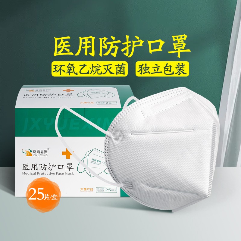 錦繡粵興M95-01滅菌級醫用防護口罩圖片3