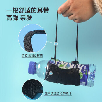 界面滅菌級黑色一次性醫用外科口罩圖片1