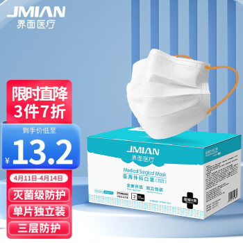 界面醫療橘色耳帶滅菌級一次性醫用外科圖片1