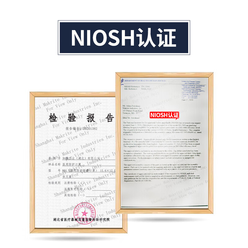 麥特瑞9601-N95杯狀頭戴式醫用防護口罩圖片7