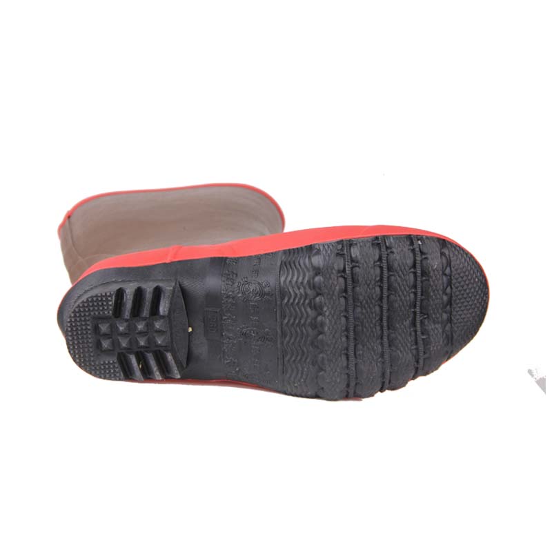 安全牌ZX040-1紅棕色40kv高筒絕緣靴圖片4