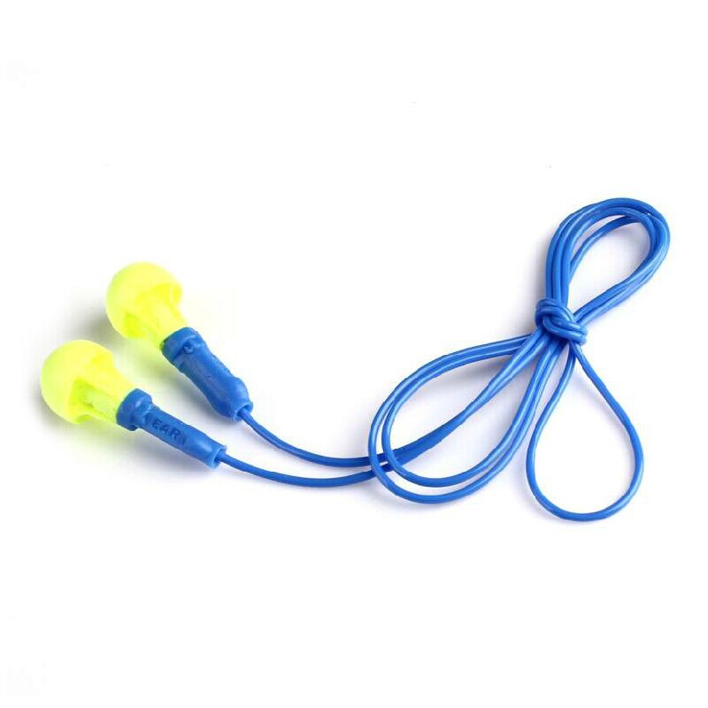 3M318-1005免揉搓帶線防噪音耳塞圖片1