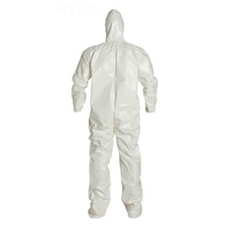 杜邦Tychem SL防化服帶帽連腳C級防護(hù)服(項(xiàng)目型)圖片2