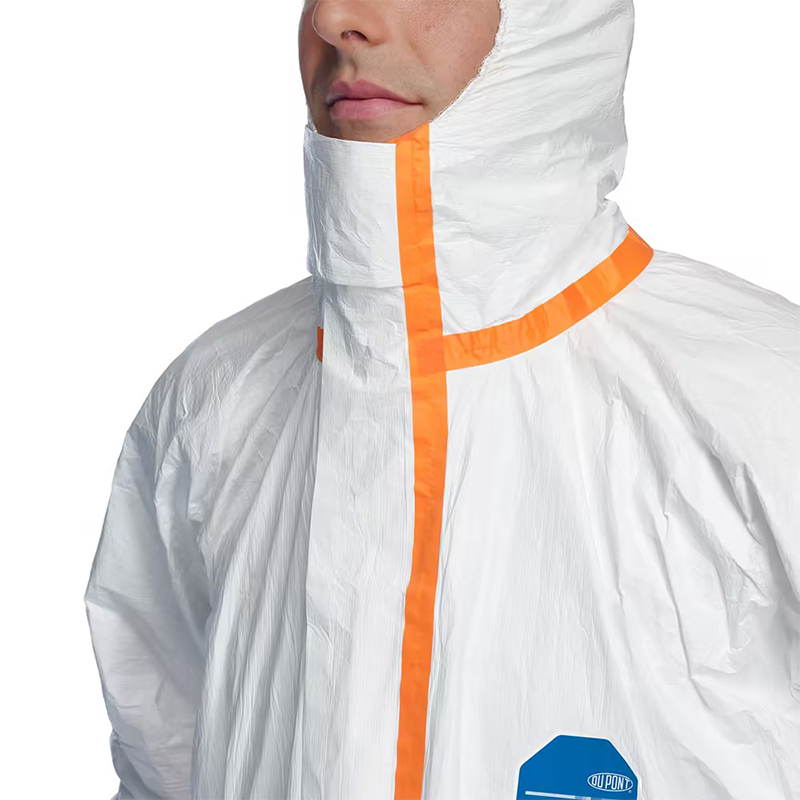 杜邦Tyvek800J TJ198TWHP防護服膠條連體C級防化服圖片3