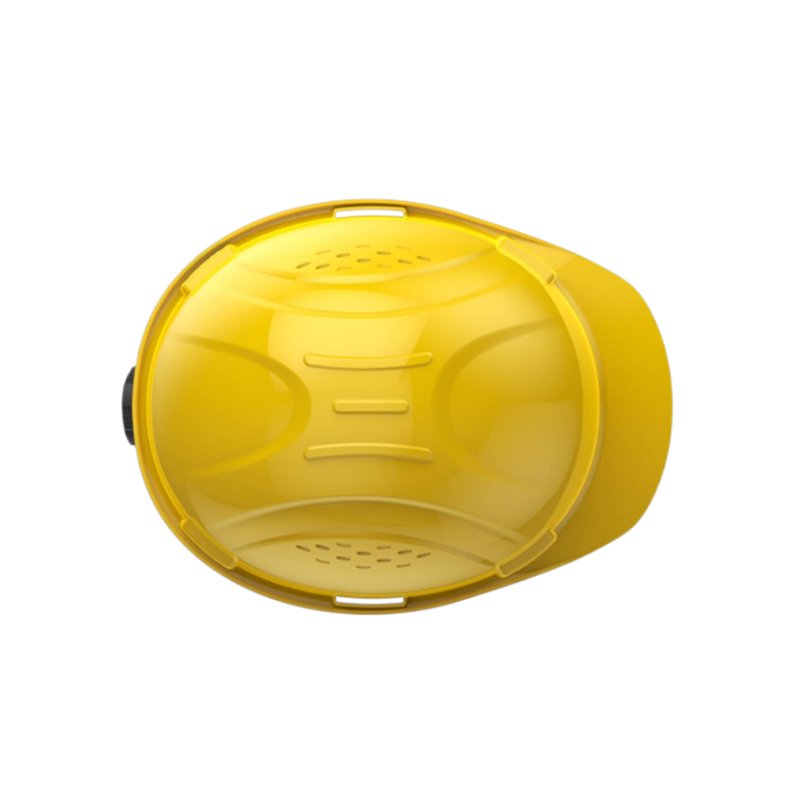 Honeywell霍尼韋爾H99PRA102SCN H99pro加強(qiáng)ABS款帶通風(fēng)孔標(biāo)準(zhǔn)款黃色安全帽圖片4
