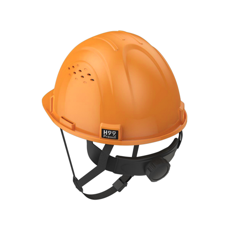 Honeywell霍尼韋爾H99PBA103SCN H99pro加強ABS款帶通風孔按鍵款橙色安全帽圖片1