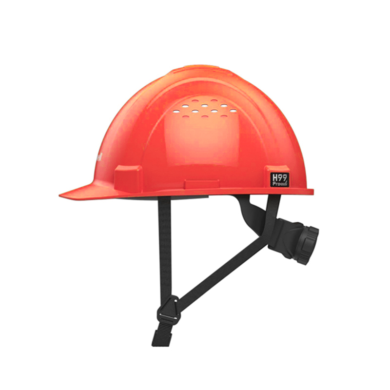 Honeywell霍尼韋爾H99PBN115SCN H99pro加強(qiáng)ABS款不帶通風(fēng)孔按鍵款紅色安全帽圖片2