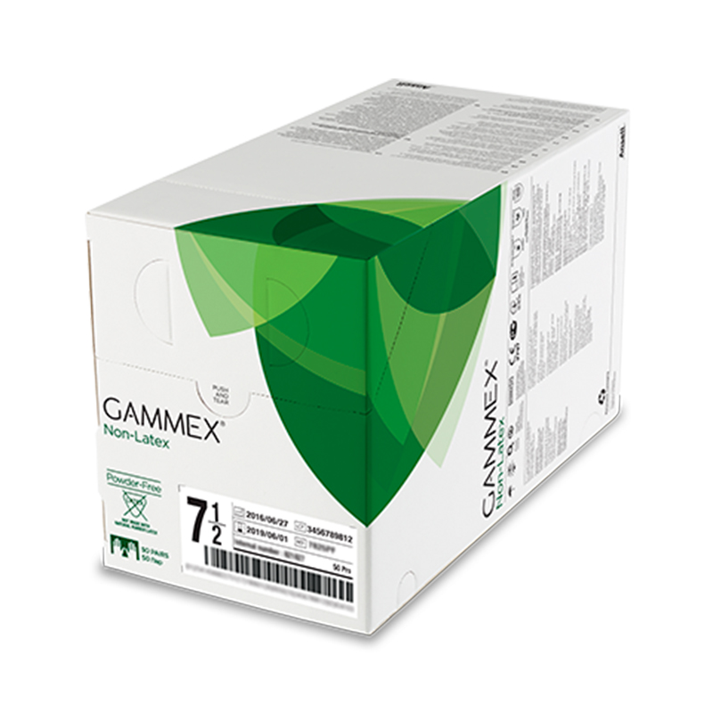 安思爾GAMMEX 340006090氯丁橡膠外科手套圖片1