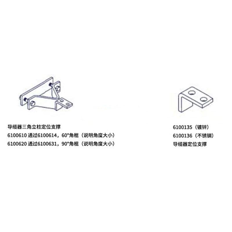 3M 6100620導纜器三角立柱定位支撐圖片1