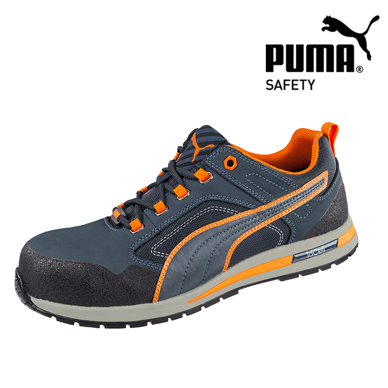 PUMA彪馬643100安全鞋皮面防滑防砸防刺穿勞保鞋圖片1