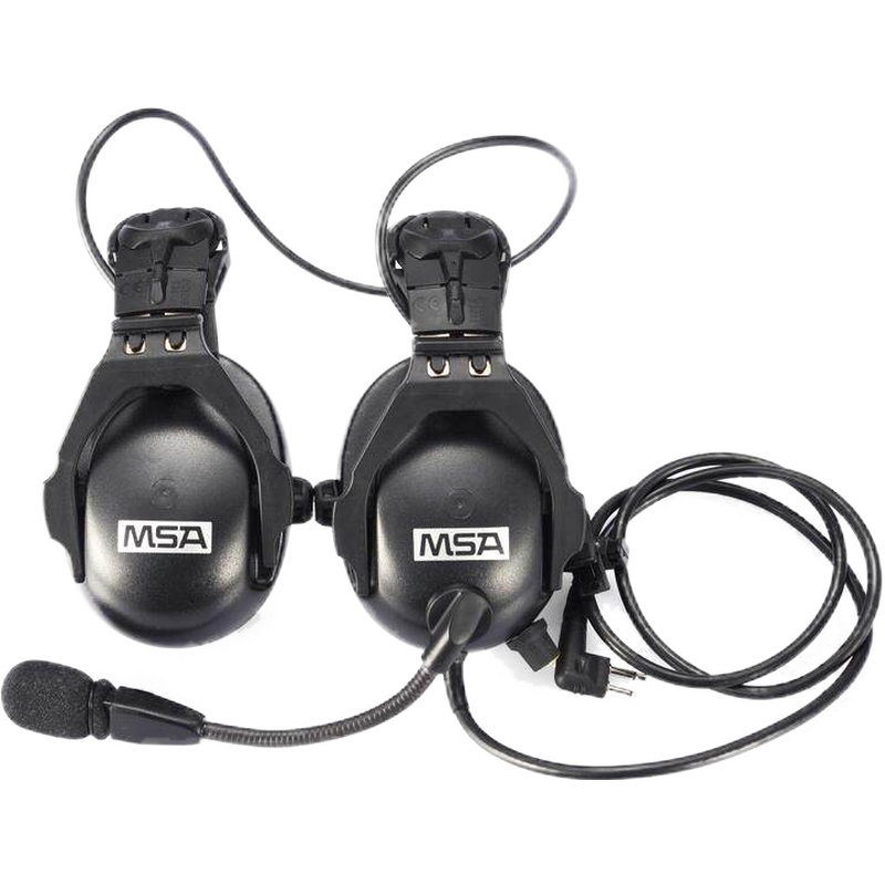 梅思安SOR41532有線型電子防噪音標準耳罩（帽盔式）-M