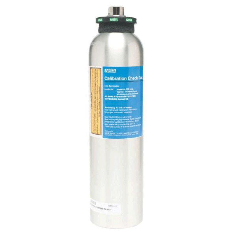 梅思安10155918 20ppm H2S 58L標定氣