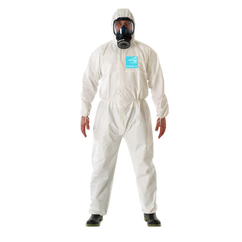 微護佳MG2000WH20-B-99-159-02白色舒適型有帽連體防護服
