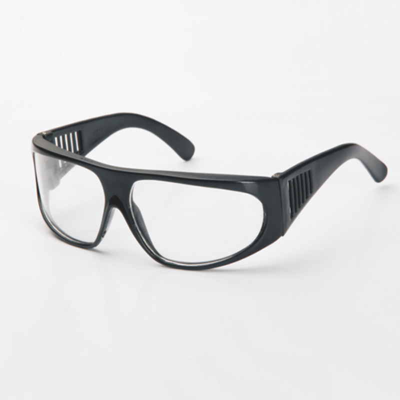 以勒029A黑架平光防護(hù)眼鏡