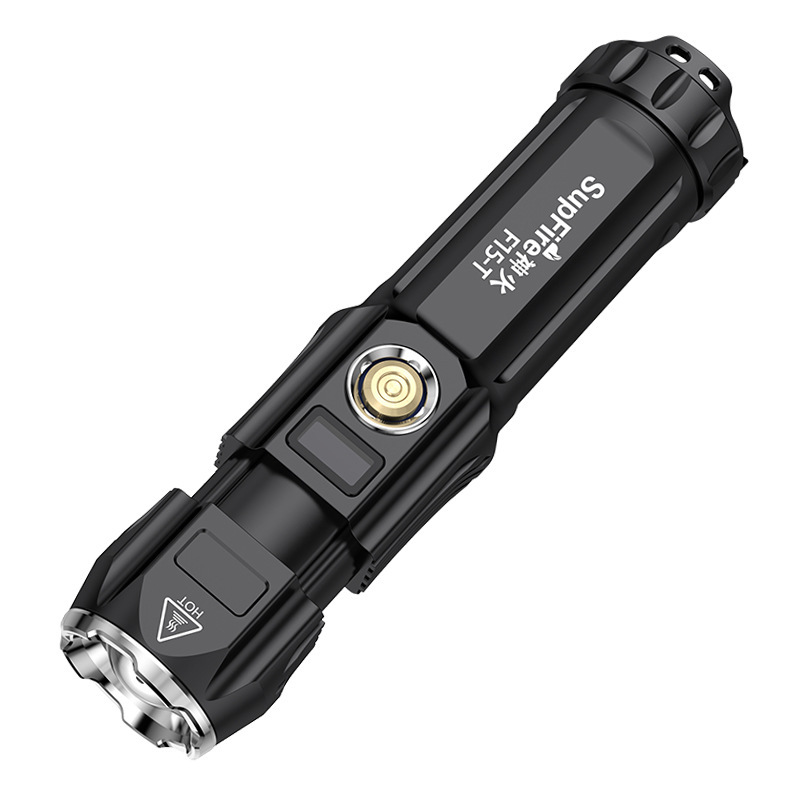 神火F15-T遠射強光鋁合金迷你變焦手電筒