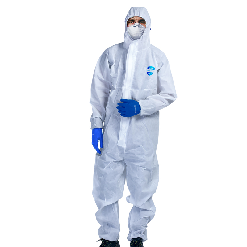 瑞氪維爾RW8123白色連體輕型防護服