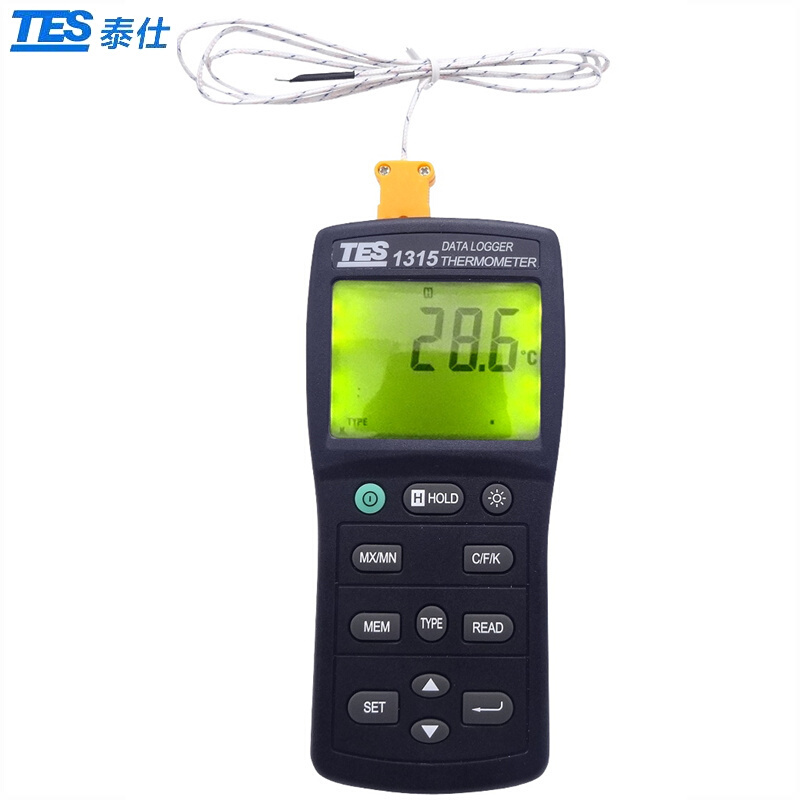 臺灣泰仕TES-1315溫度記錄表