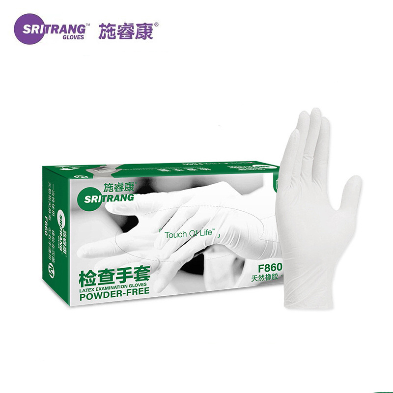 施?？礔860天然乳膠檢查手套