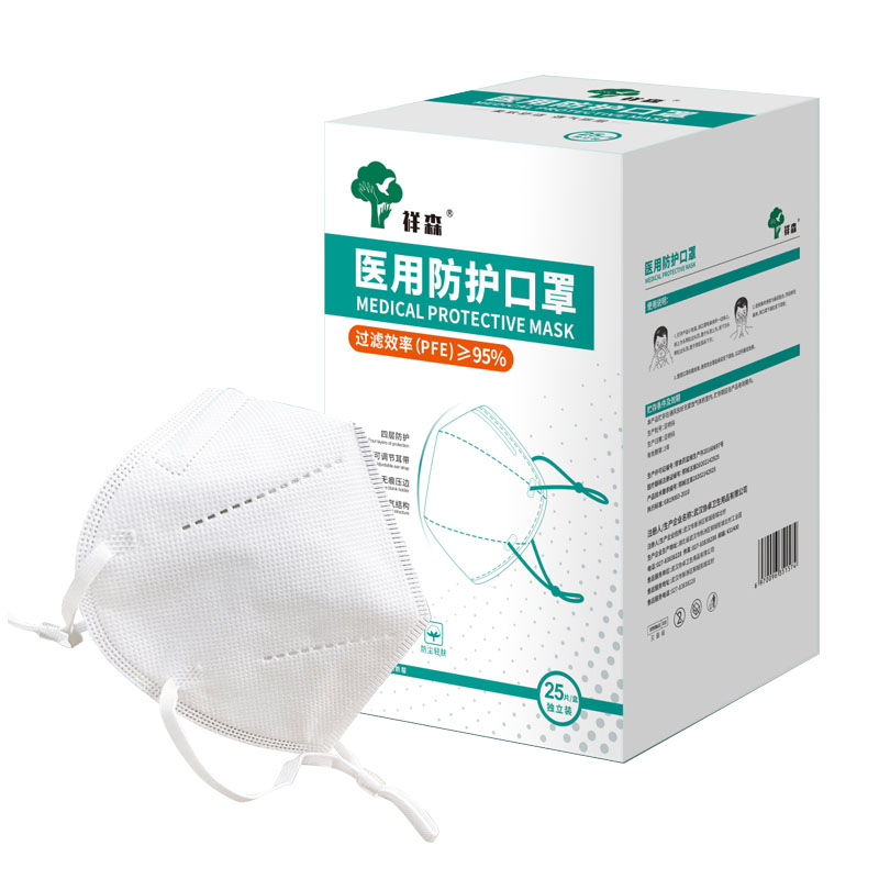 祥森頭戴式蝶型醫用防護口罩