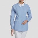 樂倍康NC167湖藍(lán)長(zhǎng)袖護(hù)士服  