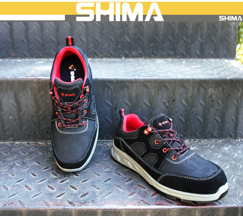 SHIMA?，擠16001透氣防砸防滑勞保鞋圖片11
