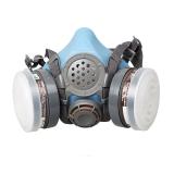 思創ST-M50G-1B硅膠雙罐半面罩防塵面具