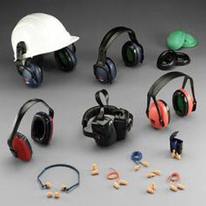 不同類型的防噪音防護用品圖片展示